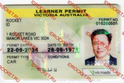 VICTORIA AUSTRALIA LEARNER PERMIT(ASW VIC-Y-LEARNER)